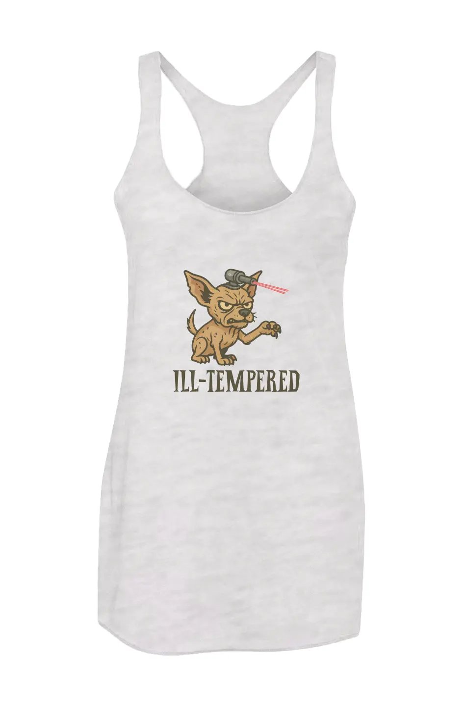 Ill-Tempered - Racerback Tank - Boop Apparel