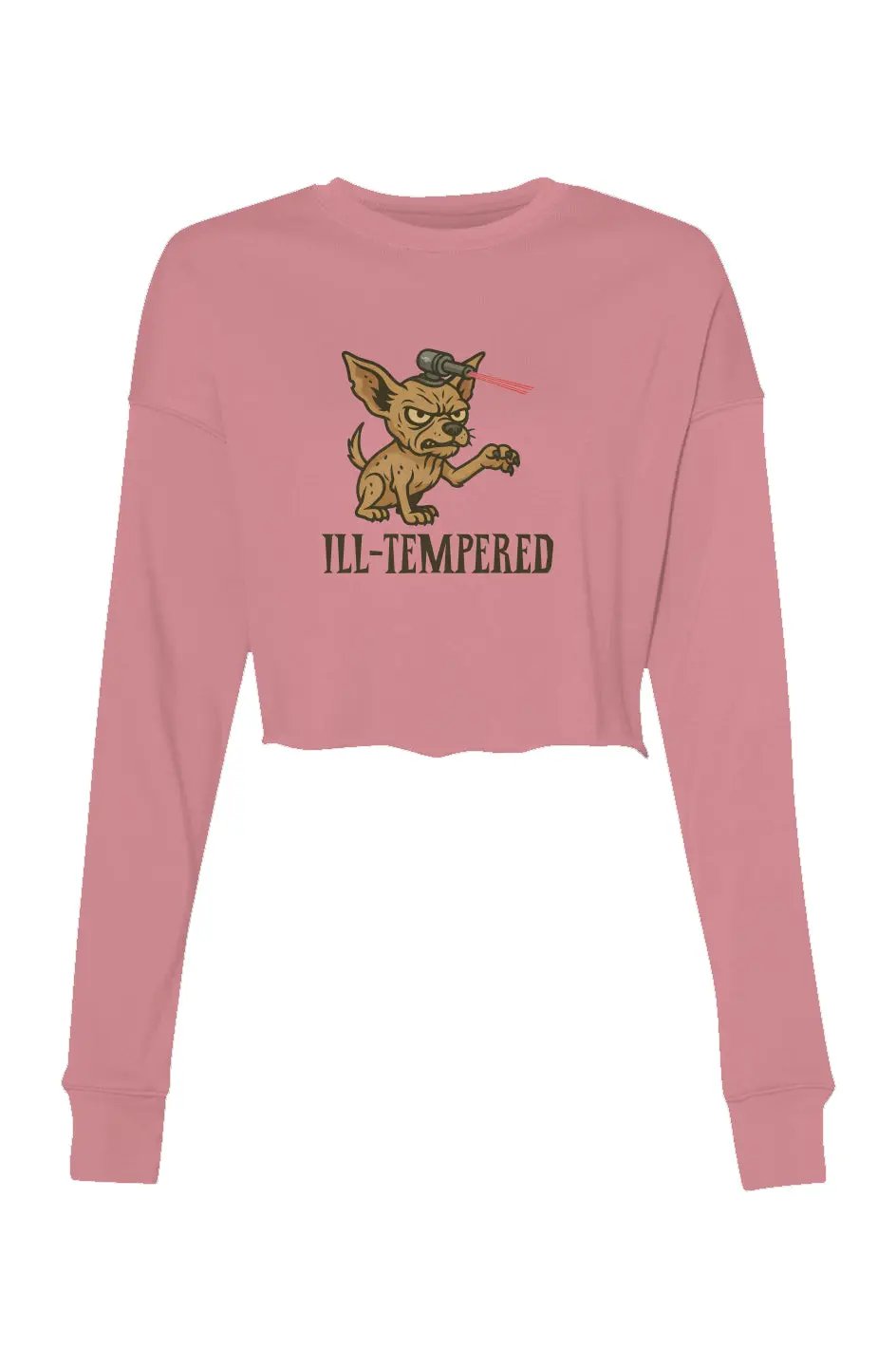 Ill Tempered - Women's Crop Sweatshirt