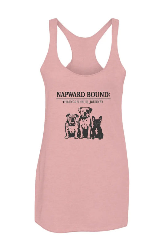 Napward Bound - Women’s Triblend Racerback Tank