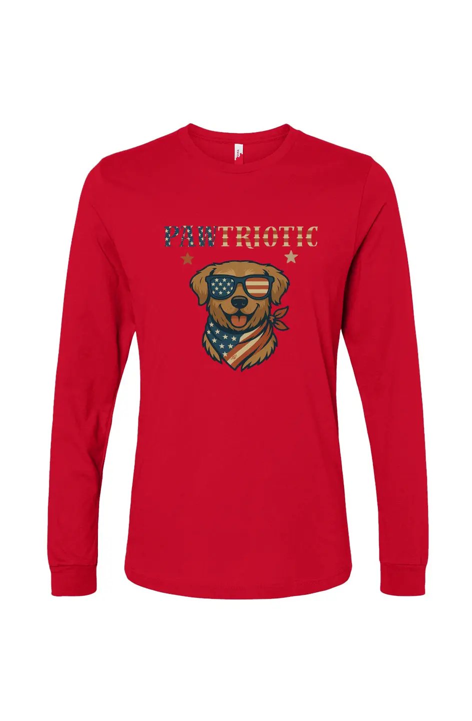Pawtriotic - Unisex Jersey Long Sleeve Tee