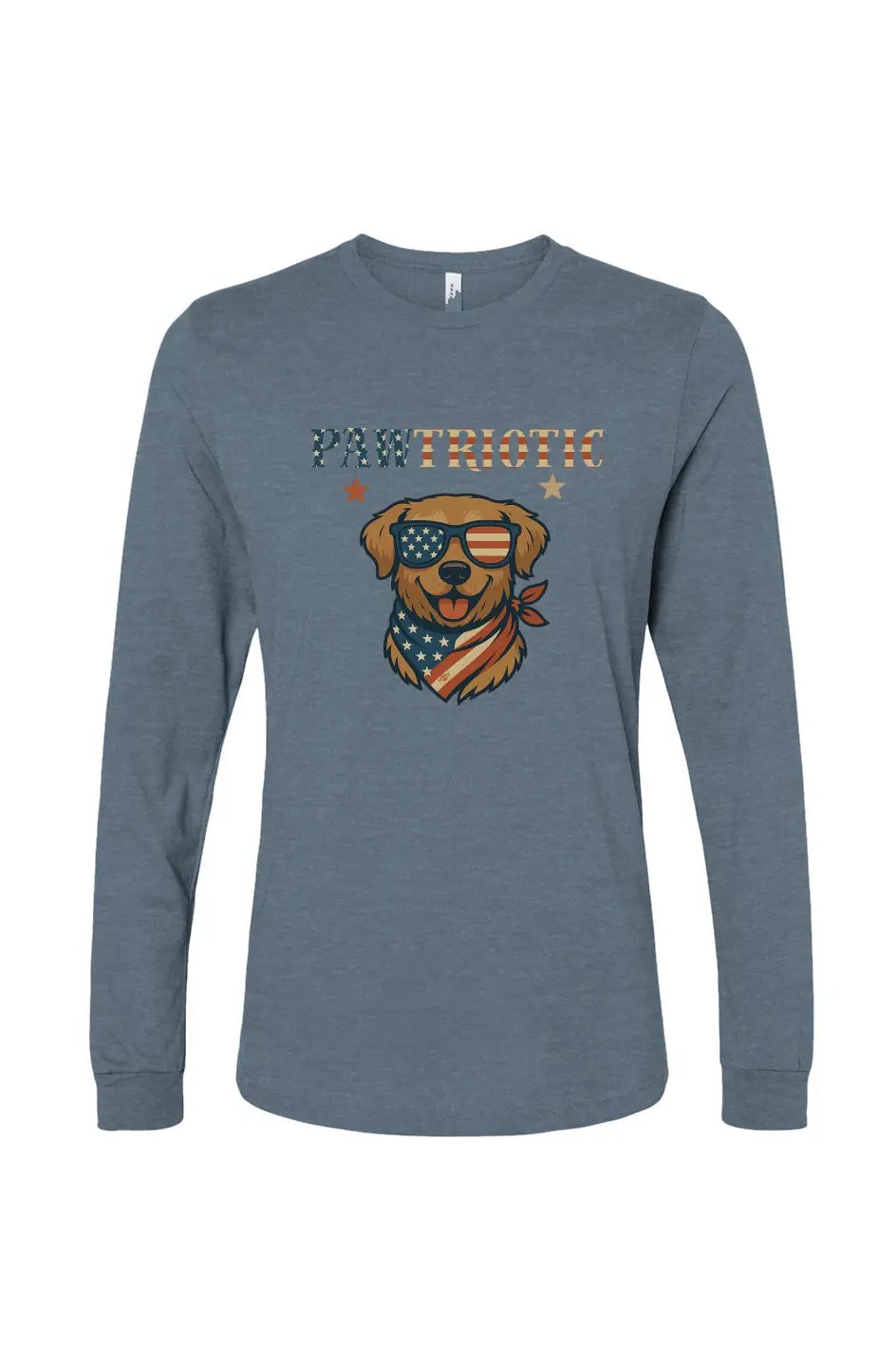 Pawtriotic - Unisex Jersey Long Sleeve Tee