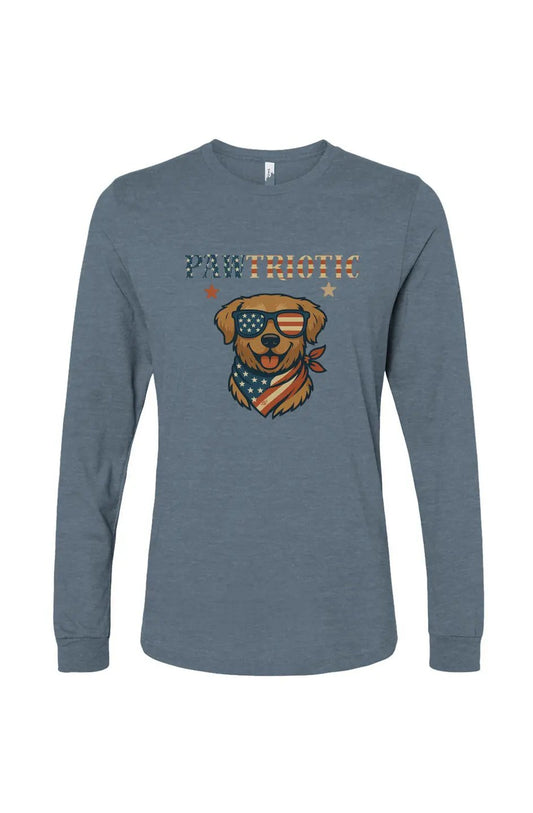 Pawtriotic - Unisex Jersey Long Sleeve Tee