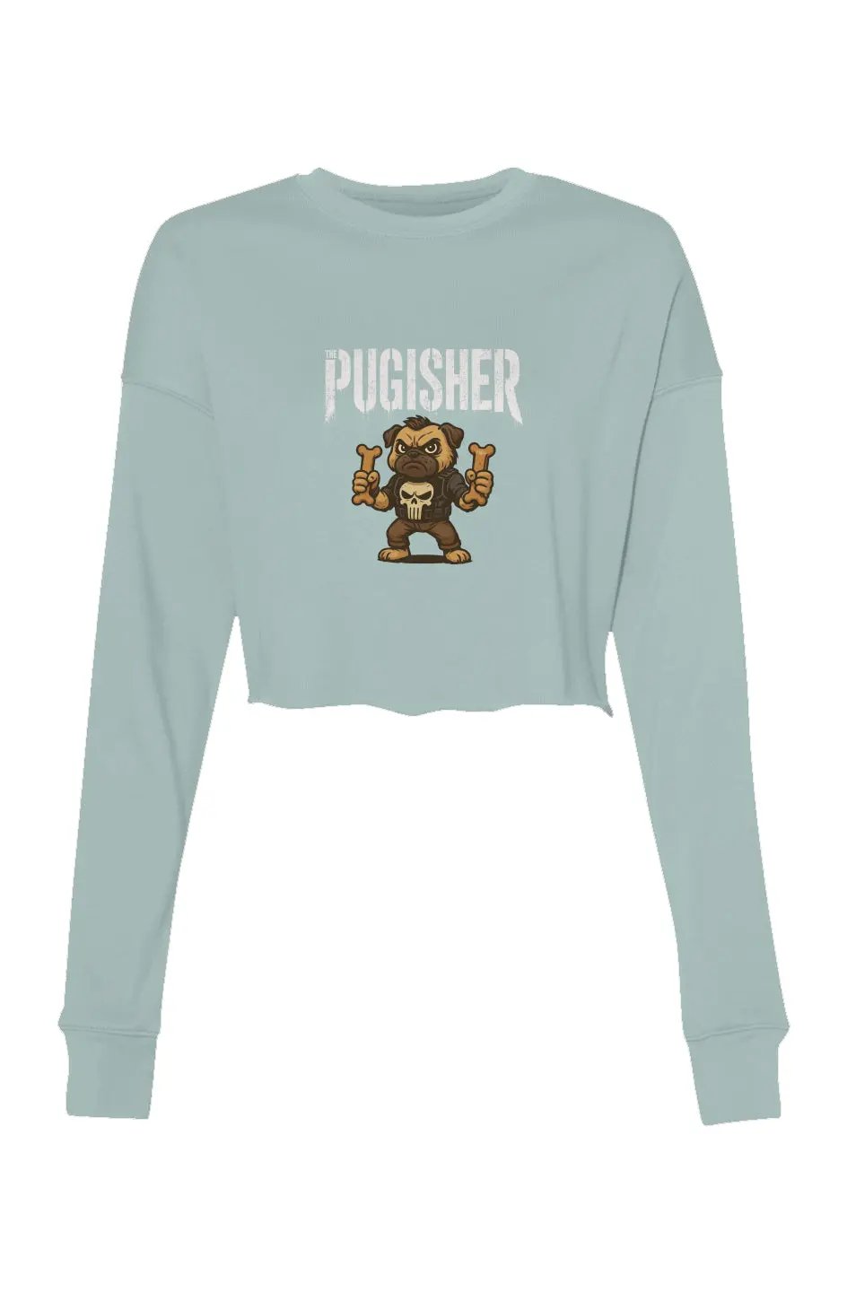 Pugisher - Crop Sweatshirt Apliiq