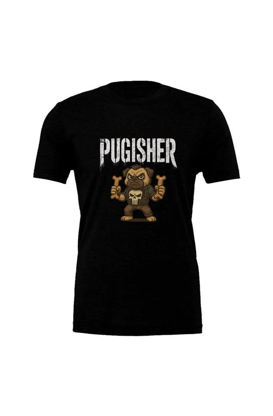 Pugisher - Triblend Tee