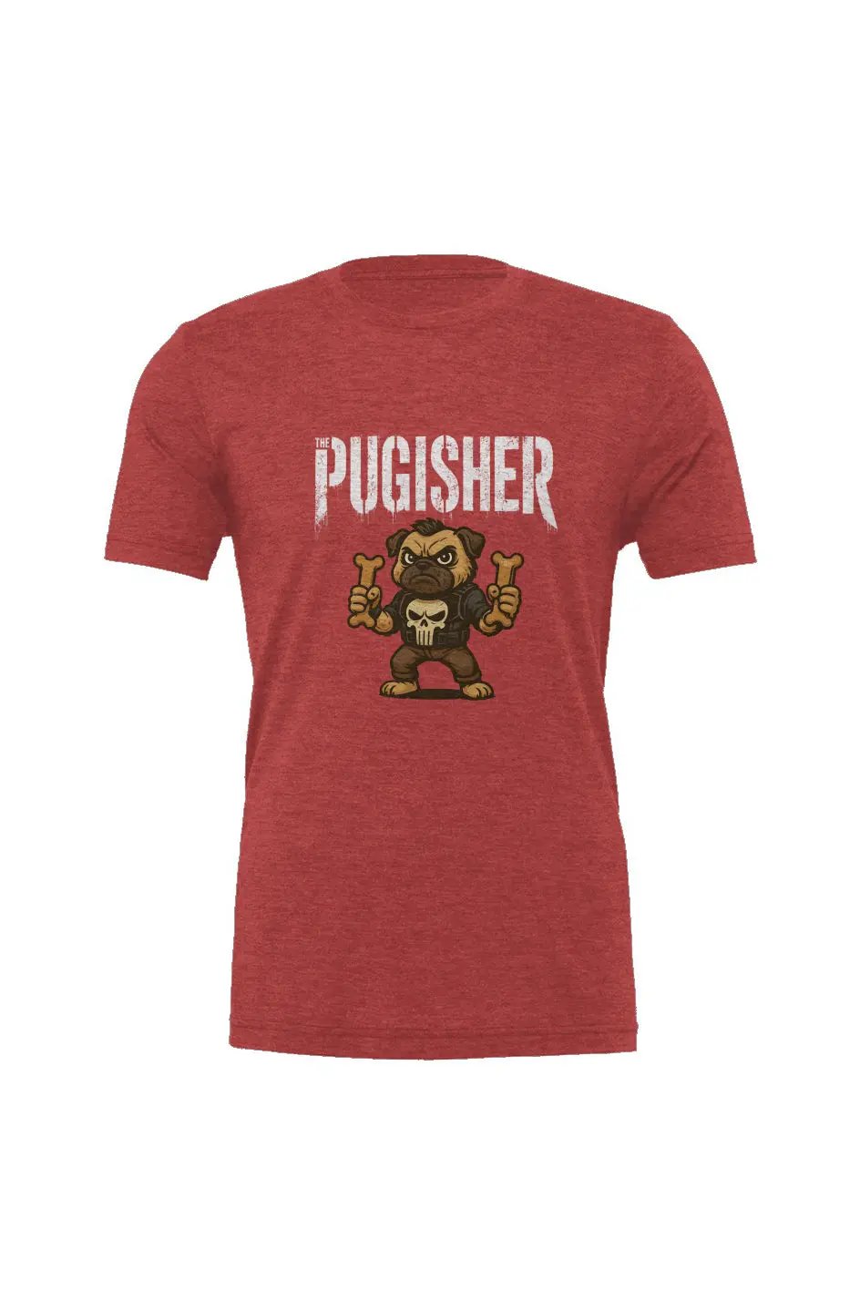 Pugisher - Triblend Tee