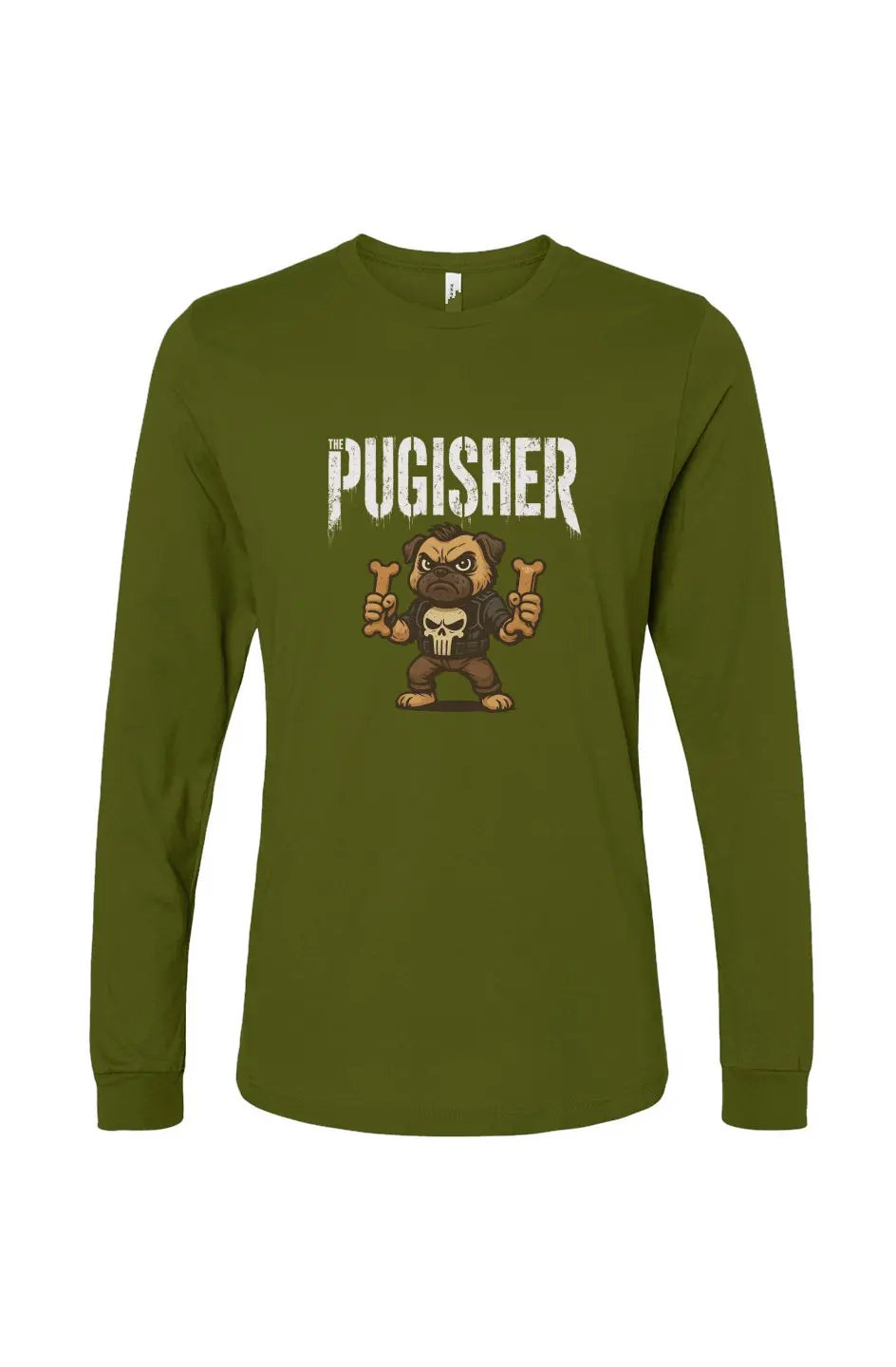 Pugisher - Long Sleeve T Apliiq