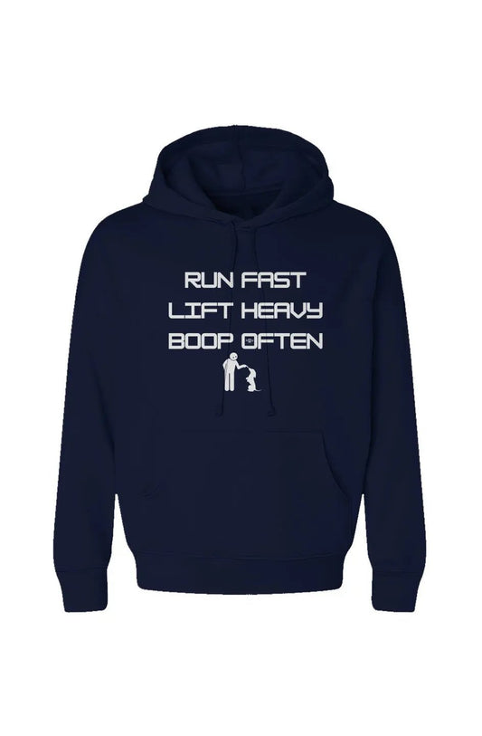 Run Fast. Lift Heavy. Boop Often - Hoodie