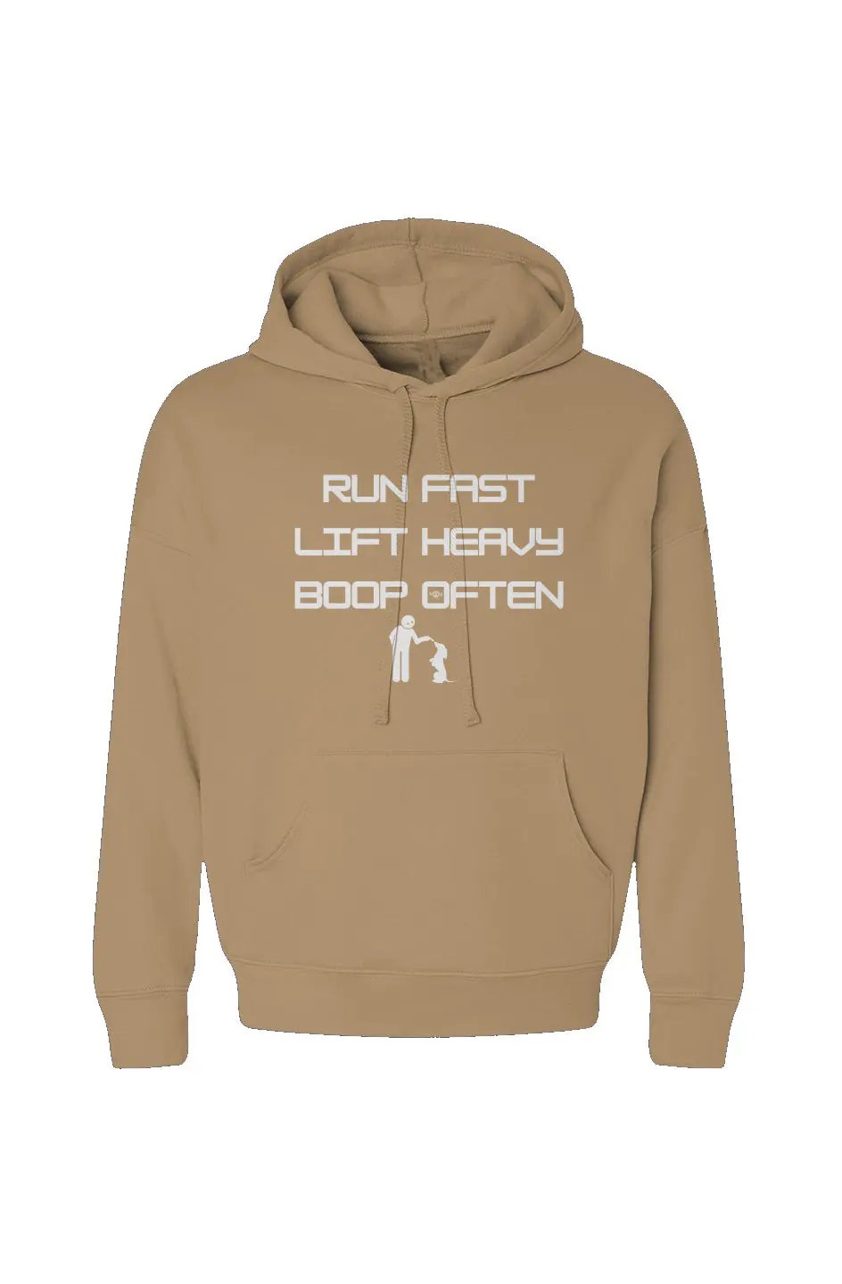 Run Fast. Lift Heavy. Boop Often. - Hoodie Apliiq
