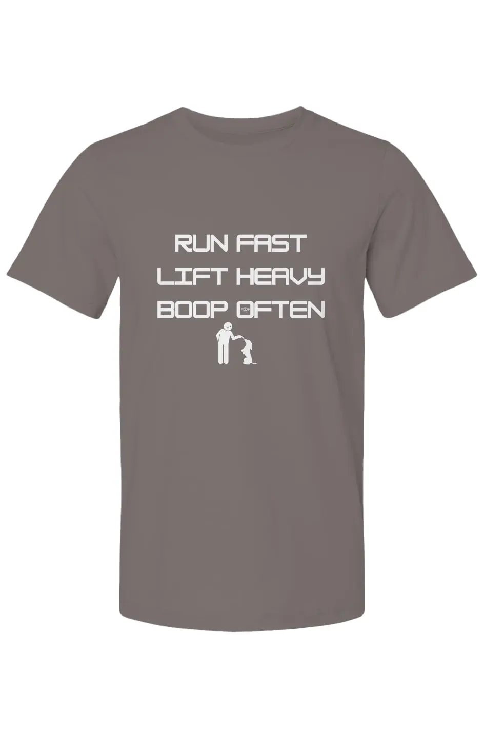 Run Fast. Lift Heavy. Boop Often. - Cotton T Apliiq