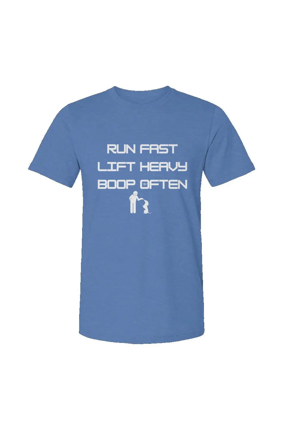 Run Fast - Unisex Heather Jersey Tee