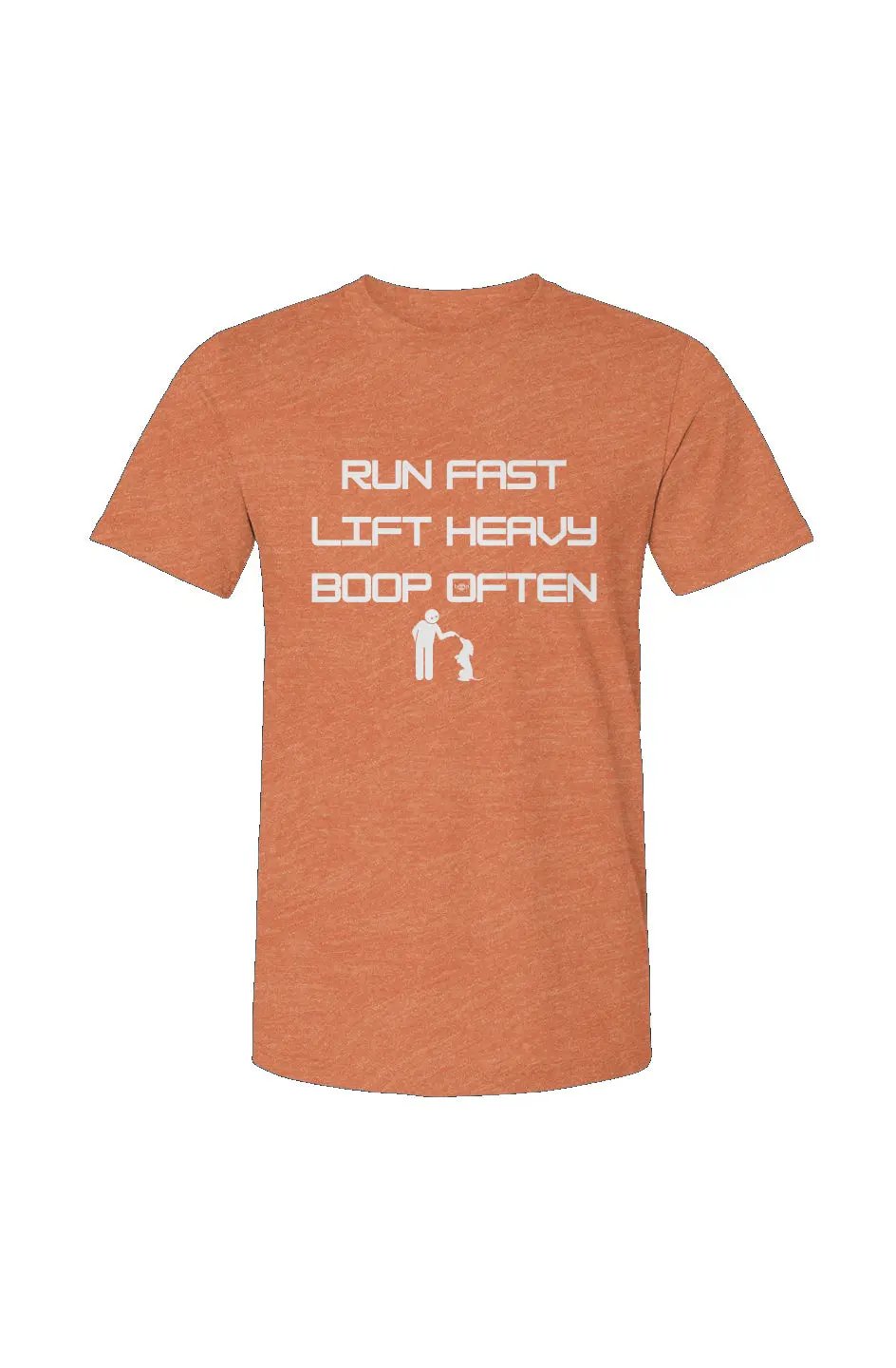 Run Fast - Unisex Heather Jersey Tee