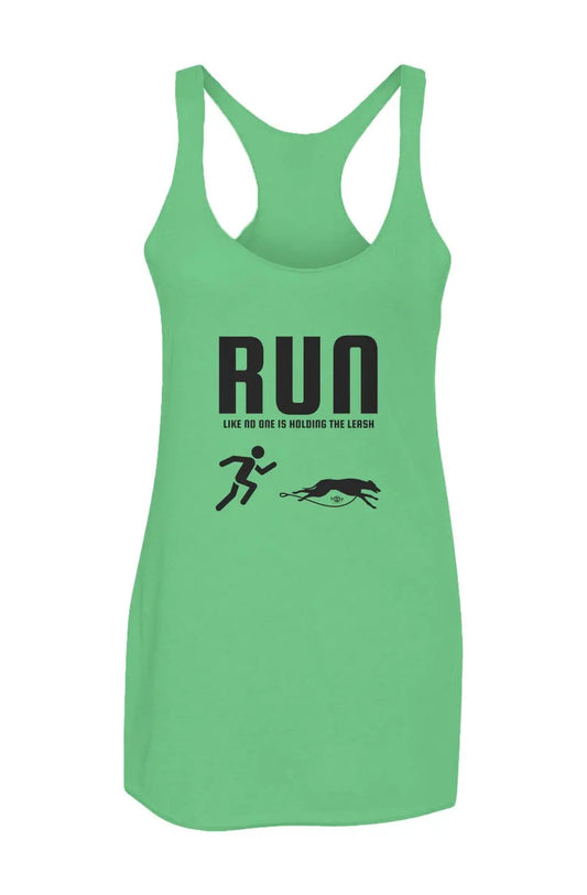 Run Unleashed - Women’s Triblend Racerback Tank