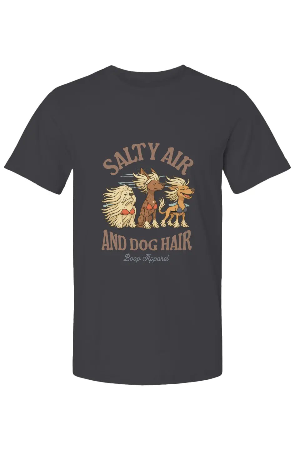 Salty Air and Dog Hair - Cotton T Apliiq