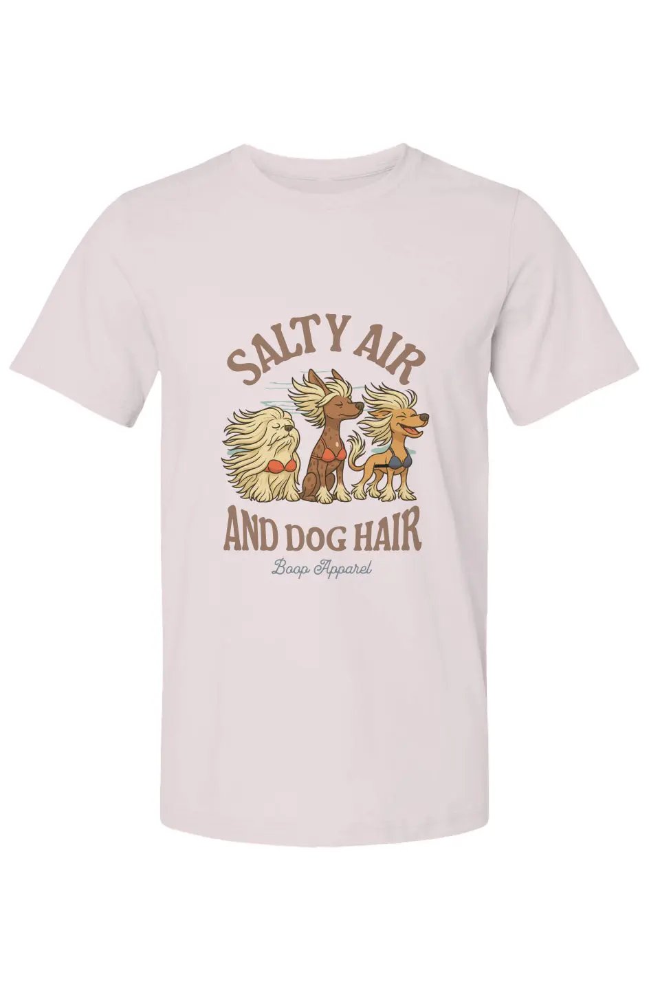 Salty Air and Dog Hair - Cotton T Apliiq