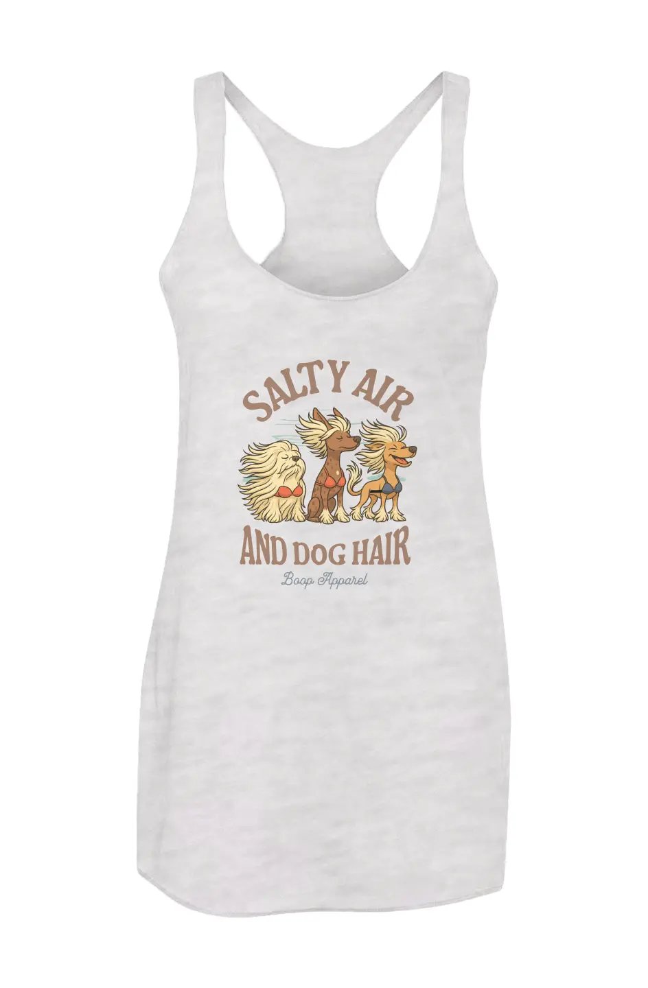Salty Air - Women’s Triblend Racerback Tank