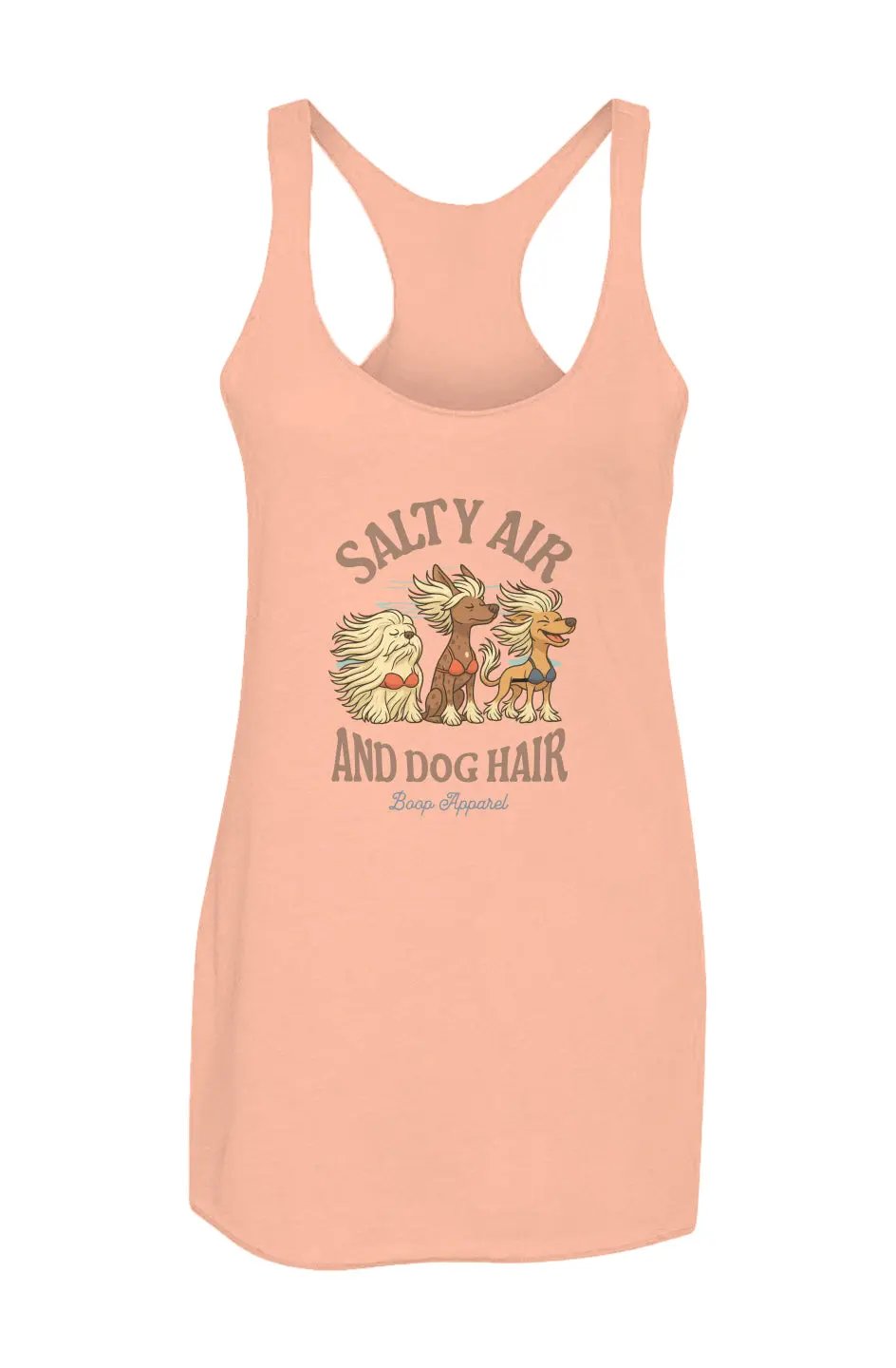 Salty Air - Women’s Triblend Racerback Tank