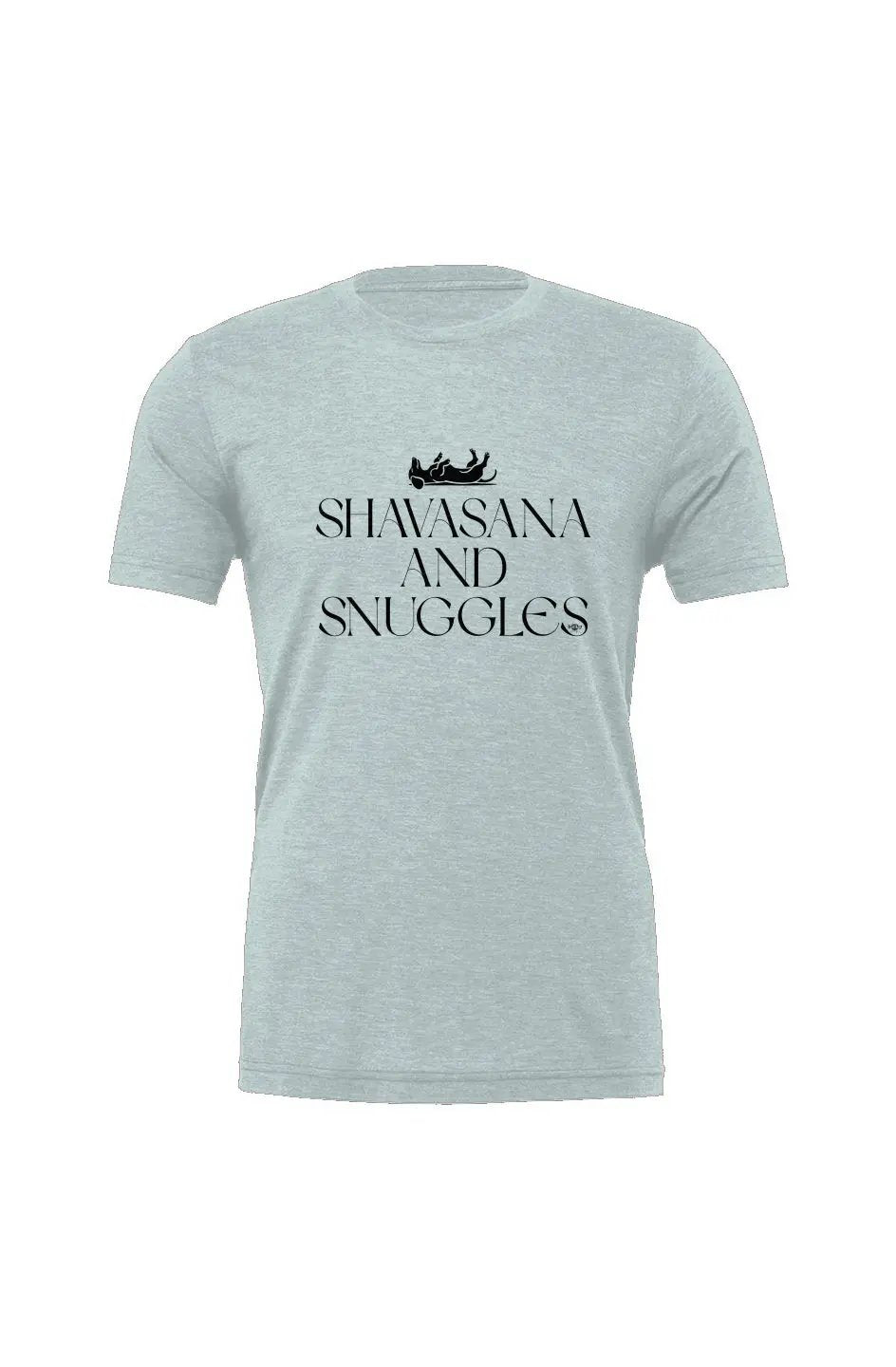 Shavasana and Snuggles - Triblend T - Boop Apparel