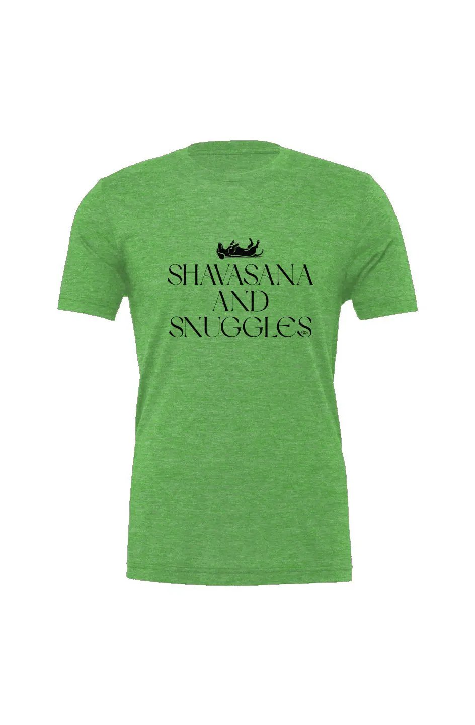 Shavasana and Snuggles - Triblend T - Boop Apparel