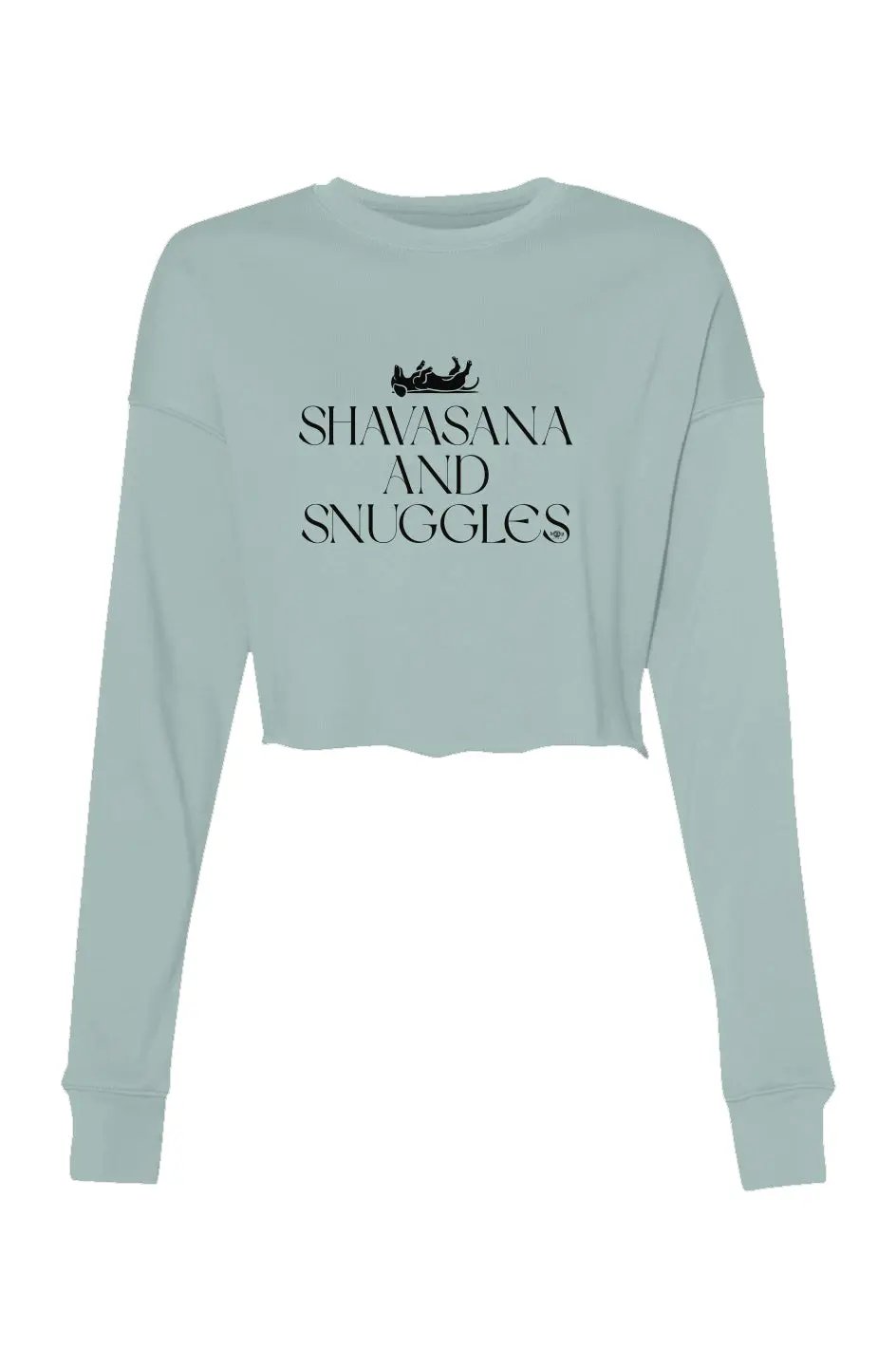 Shavasana - Crop Crew Fleece