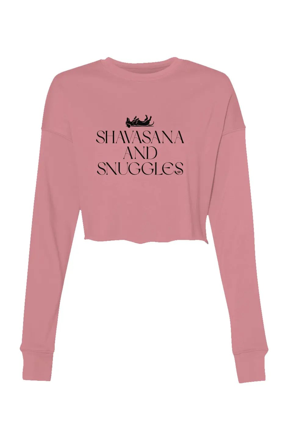 Shavasana - Crop Crew Fleece