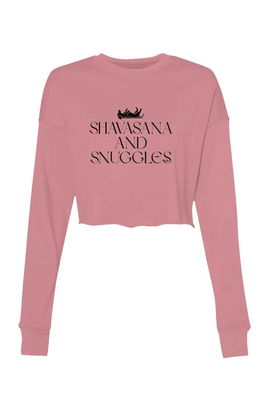 Shavasana - Crop Crew Fleece