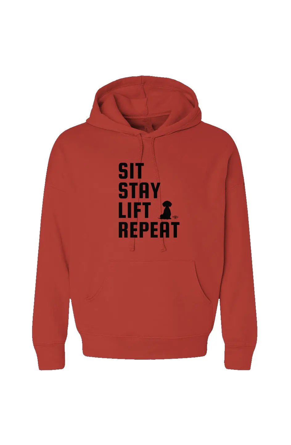 Sit, Stay, Lift, Repeat - Hoodie Apliiq