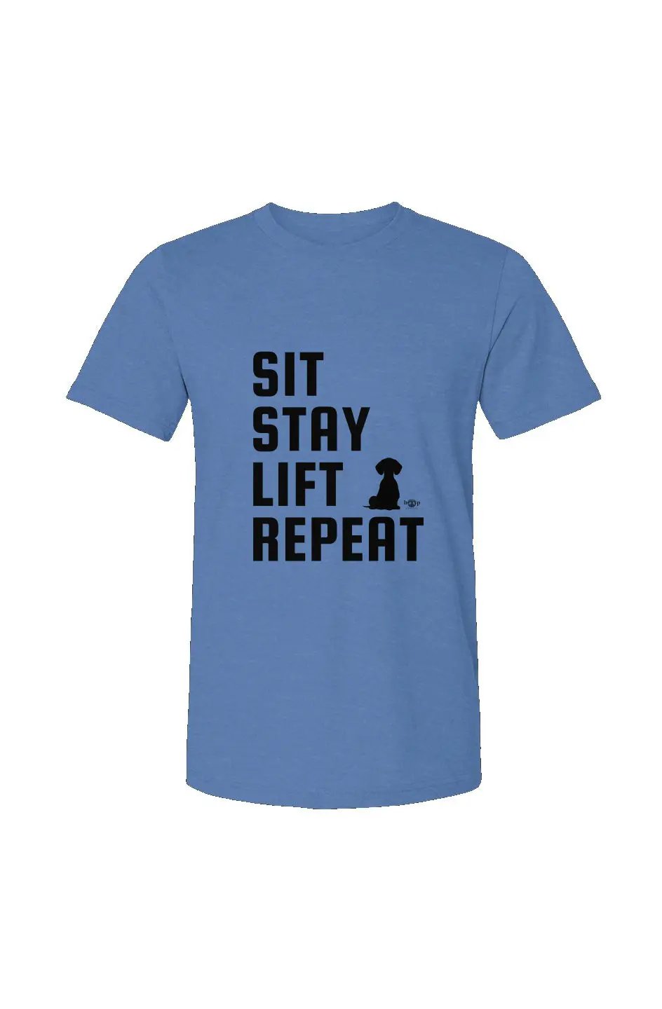 Sit Stay - Unisex Heather Jersey Tee