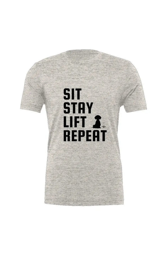 Sit Stay - Triblend Tee