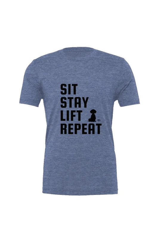 Sit Stay - Triblend Tee