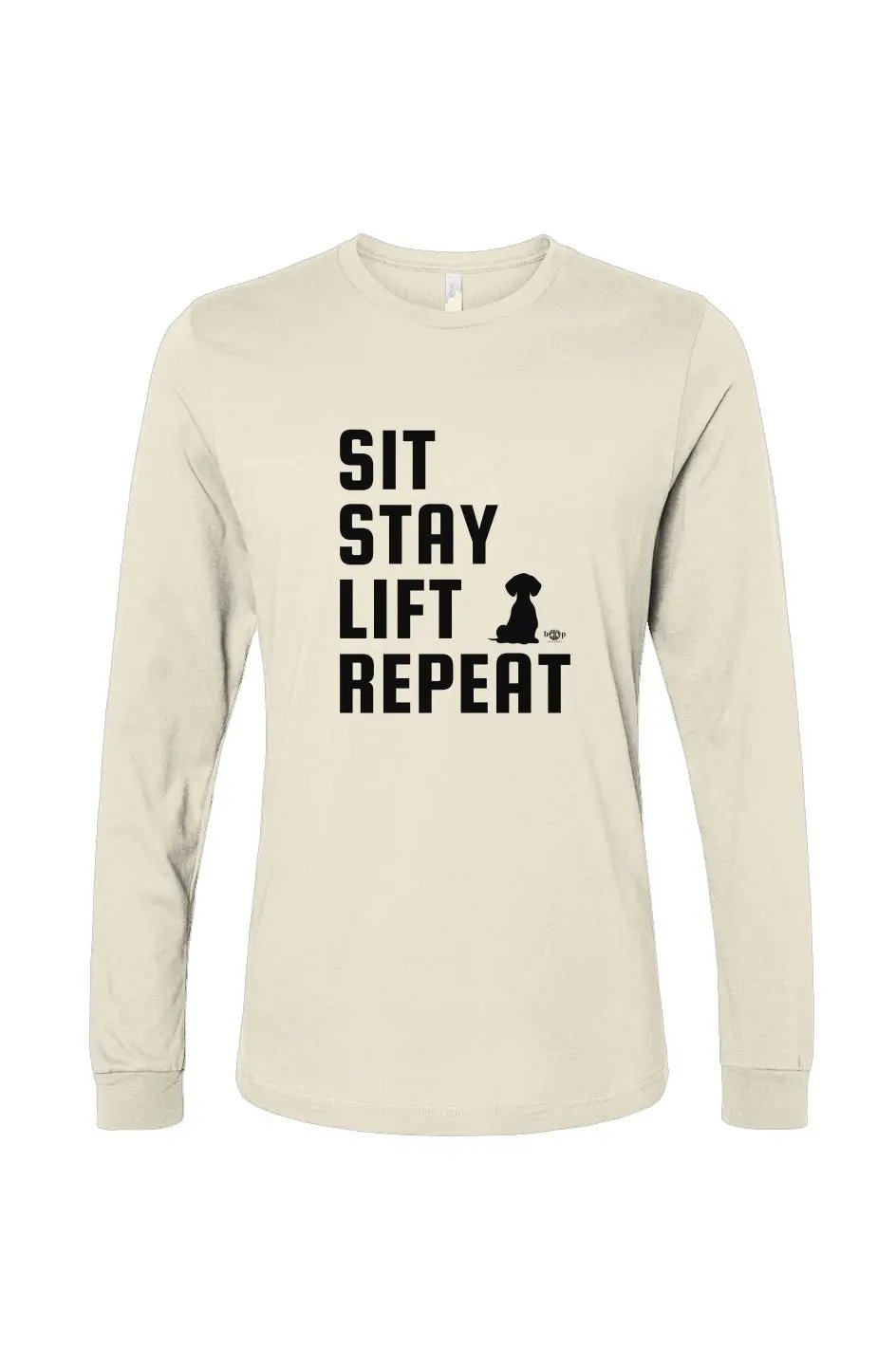 Sit, Stay, Lift, Repeat - Long Sleeve T Apliiq