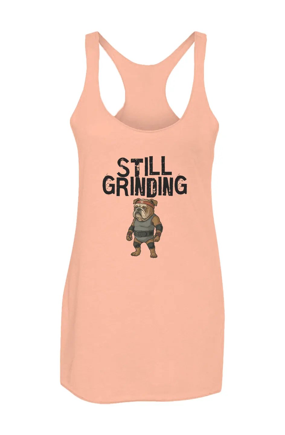 Still Grinding - Racerback Tank Apliiq