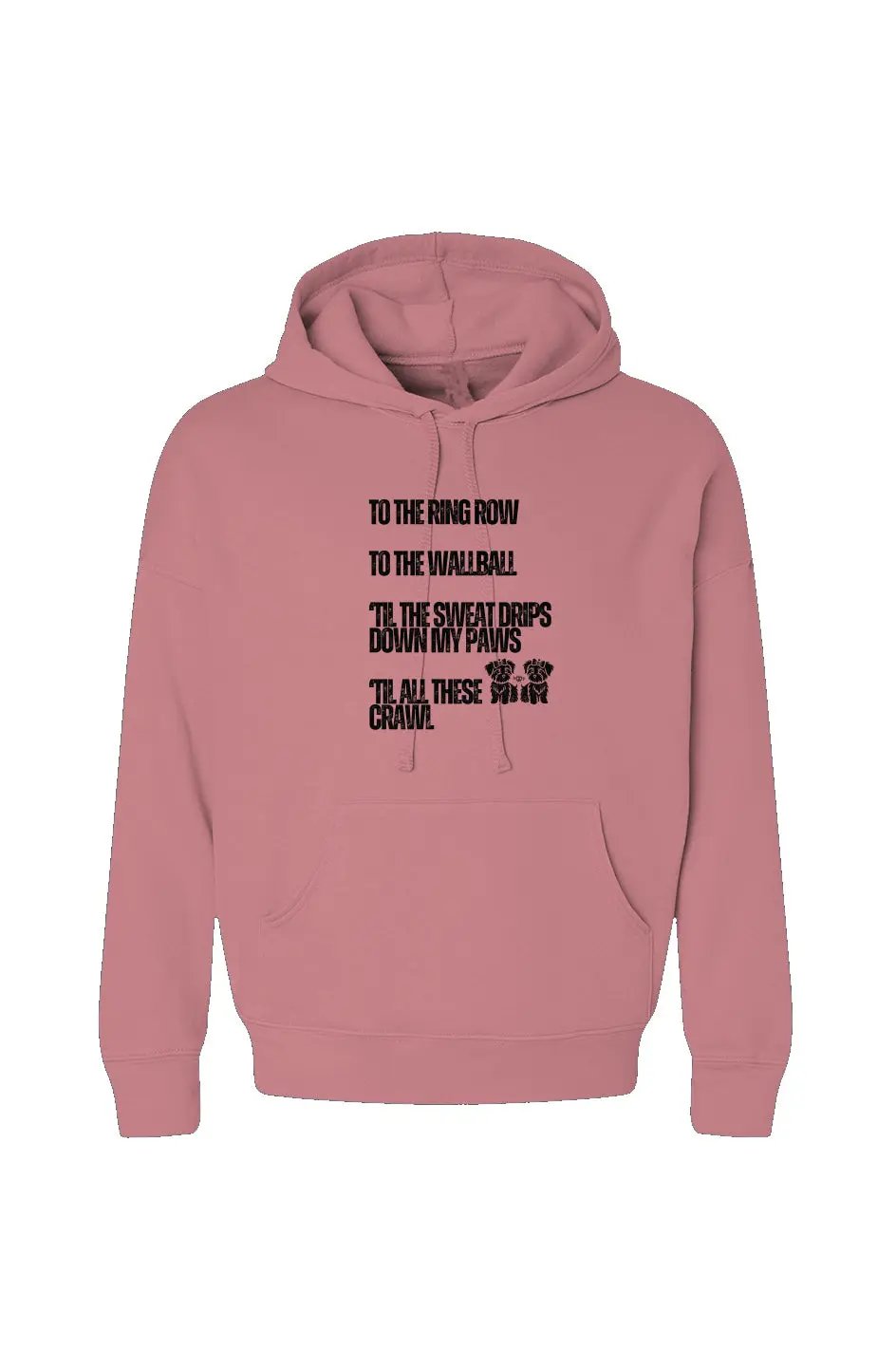 Sweat Drips Down My Paws - Hoodie Apliiq