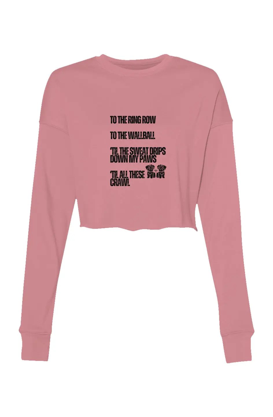 Sweat - Crop Crew Fleece