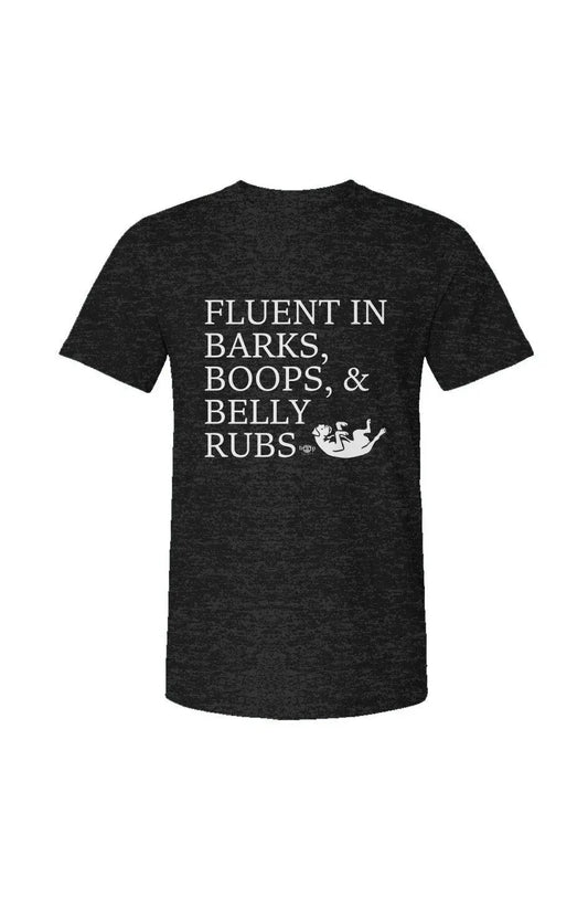 Trilingual - Unisex Heather Jersey Tee