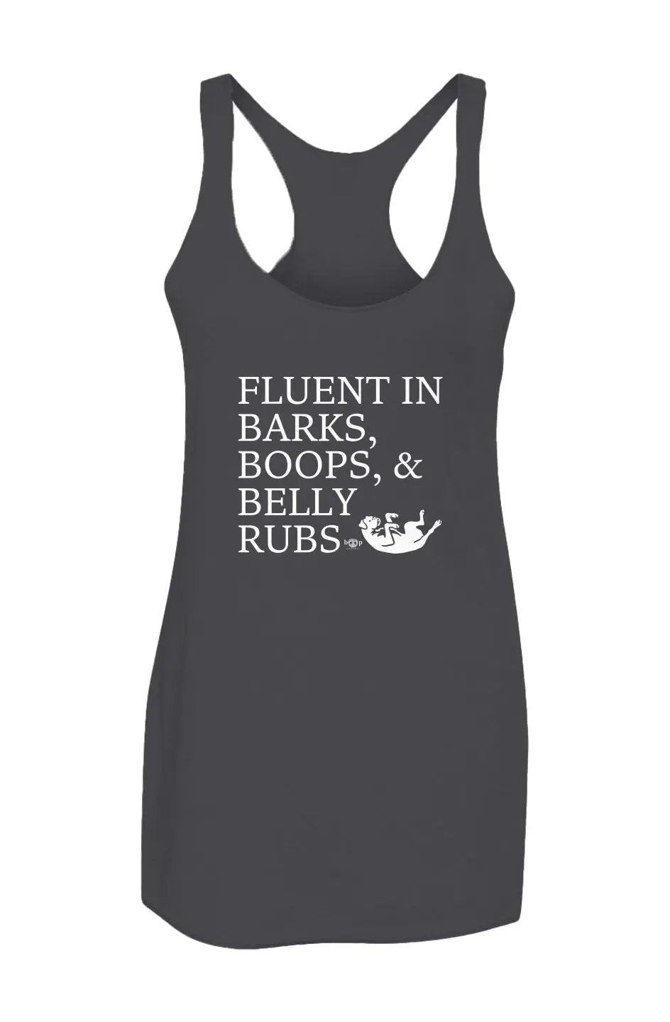 Trilingual - Women’s Triblend Racerback Tank