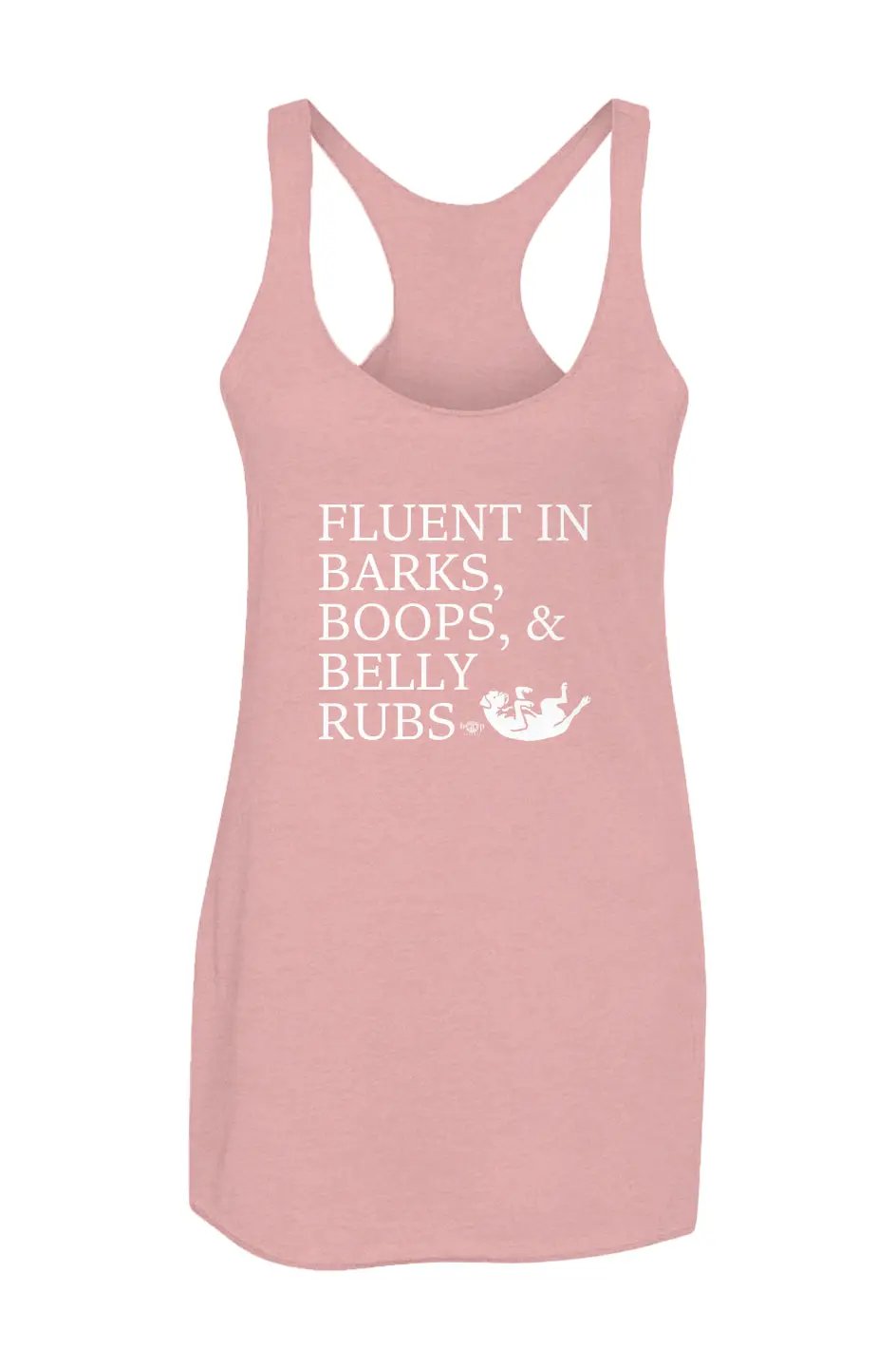 Trilingual - Women’s Triblend Racerback Tank