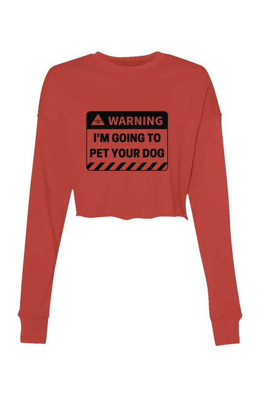 Warning - Crop Crew Fleece