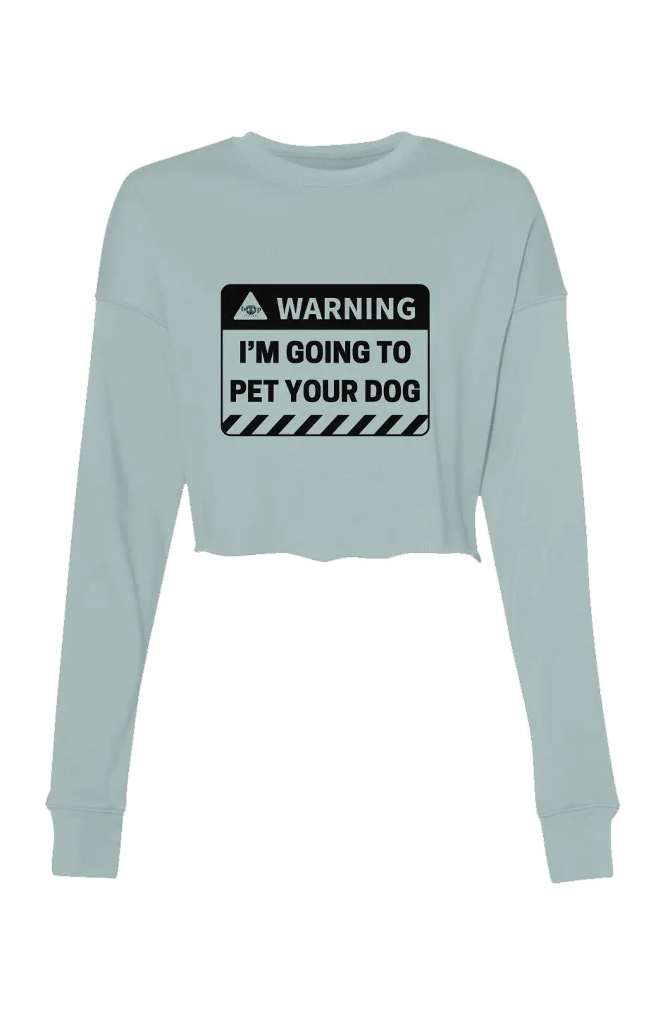 Warning - Crop Crew Fleece