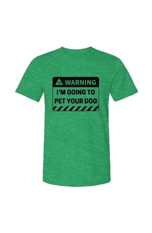 Warning - Unisex Heather Jersey Tee