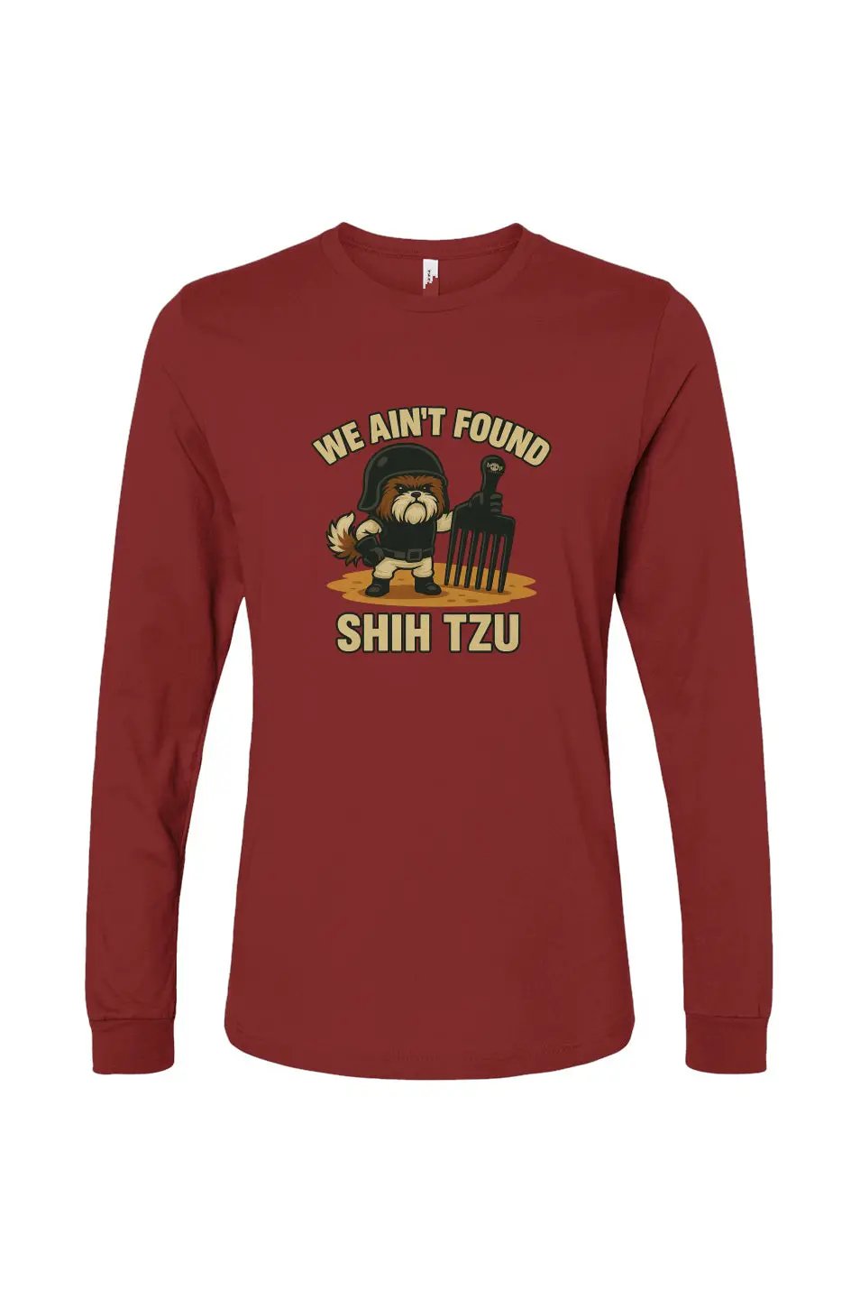 We Ain't Found Shih Tzu - Long Sleeve T Apliiq