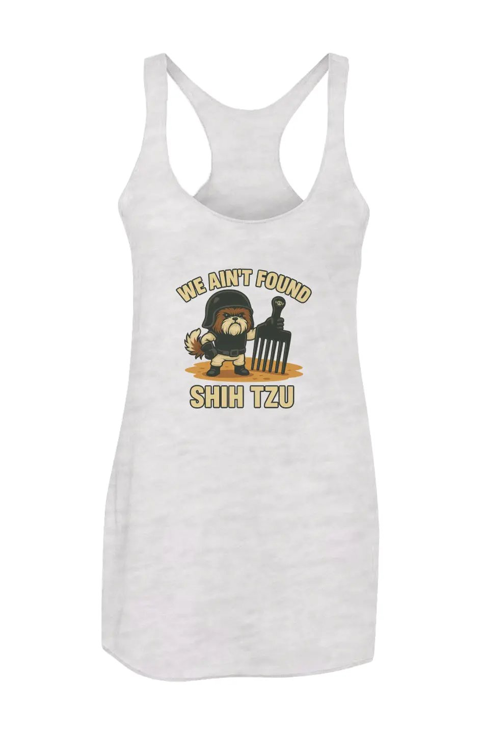 Shih Tzu - Women’s Triblend Racerback Tank
