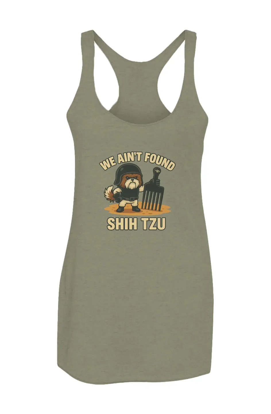 Shih Tzu - Women’s Triblend Racerback Tank