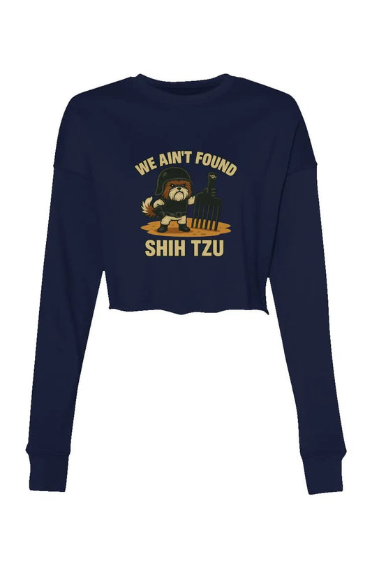 Shih Tzu - Women's Crop Sweatshirt