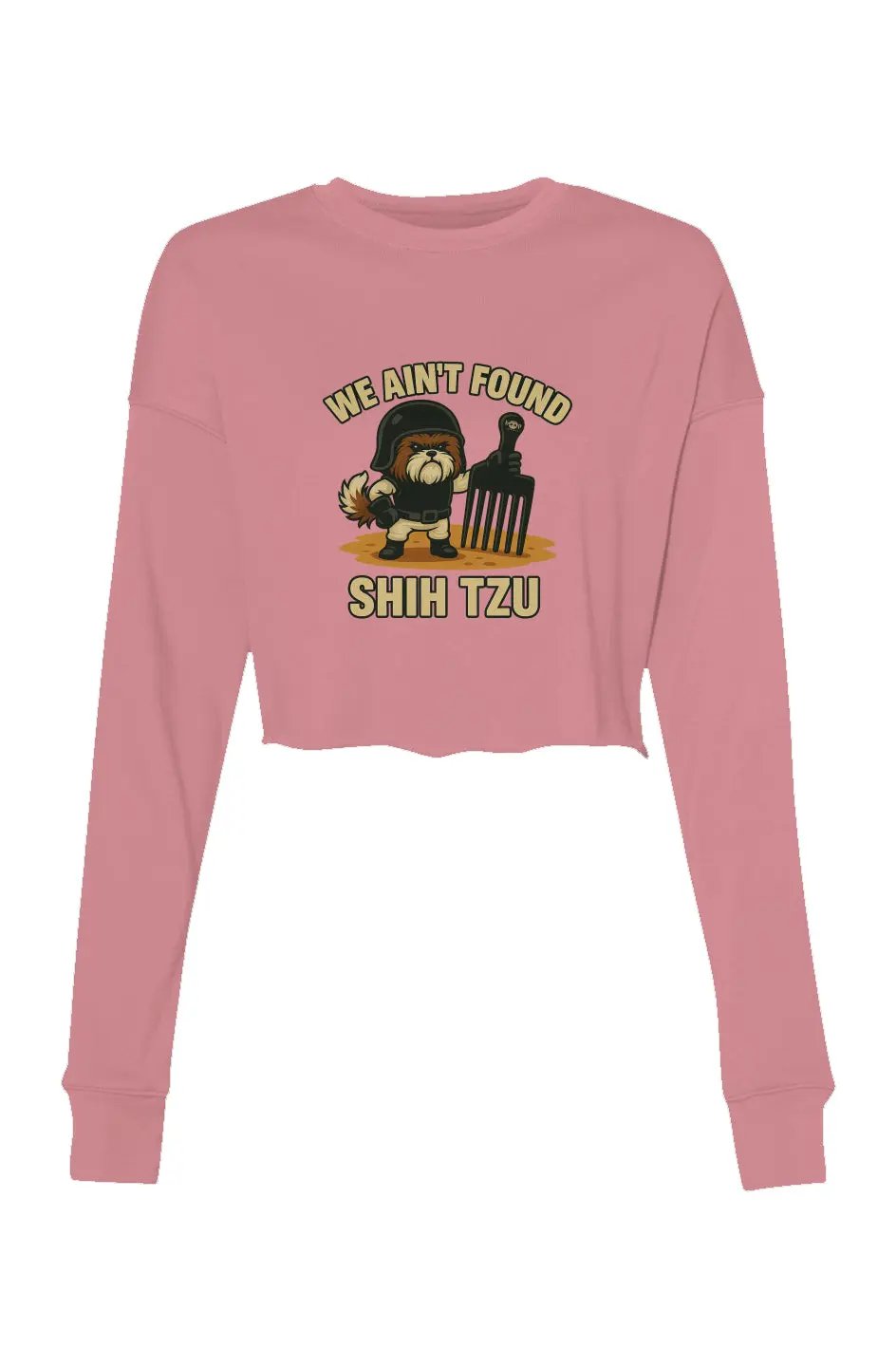 Shih Tzu - Women's Crop Sweatshirt