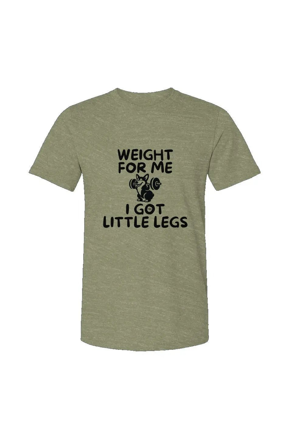 Weight For Me - Unisex Heather Jersey Tee