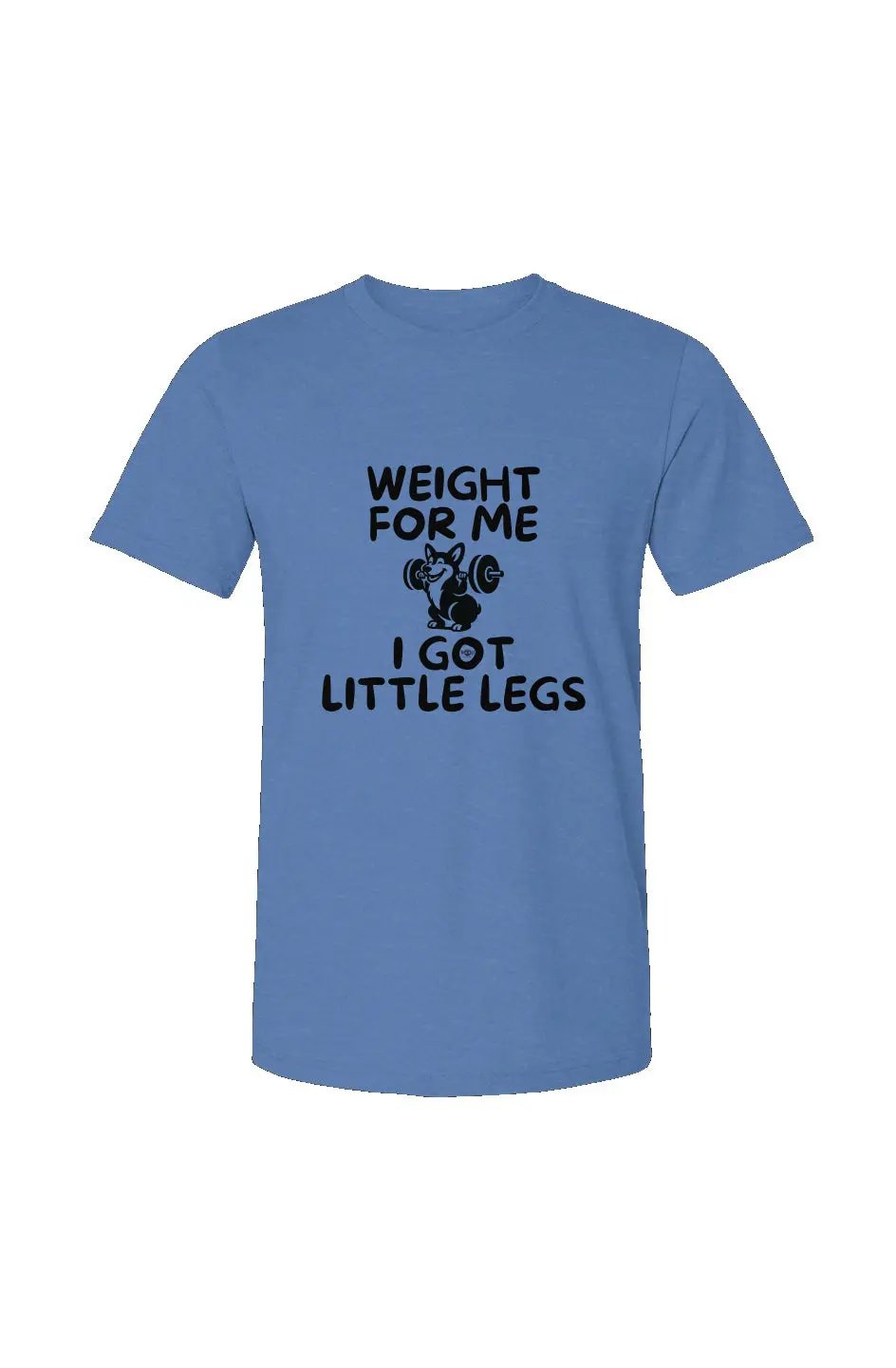 Weight For Me - Unisex Heather Jersey Tee