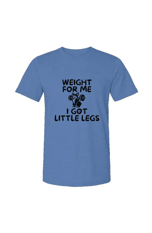 Weight For Me - Unisex Heather Jersey Tee