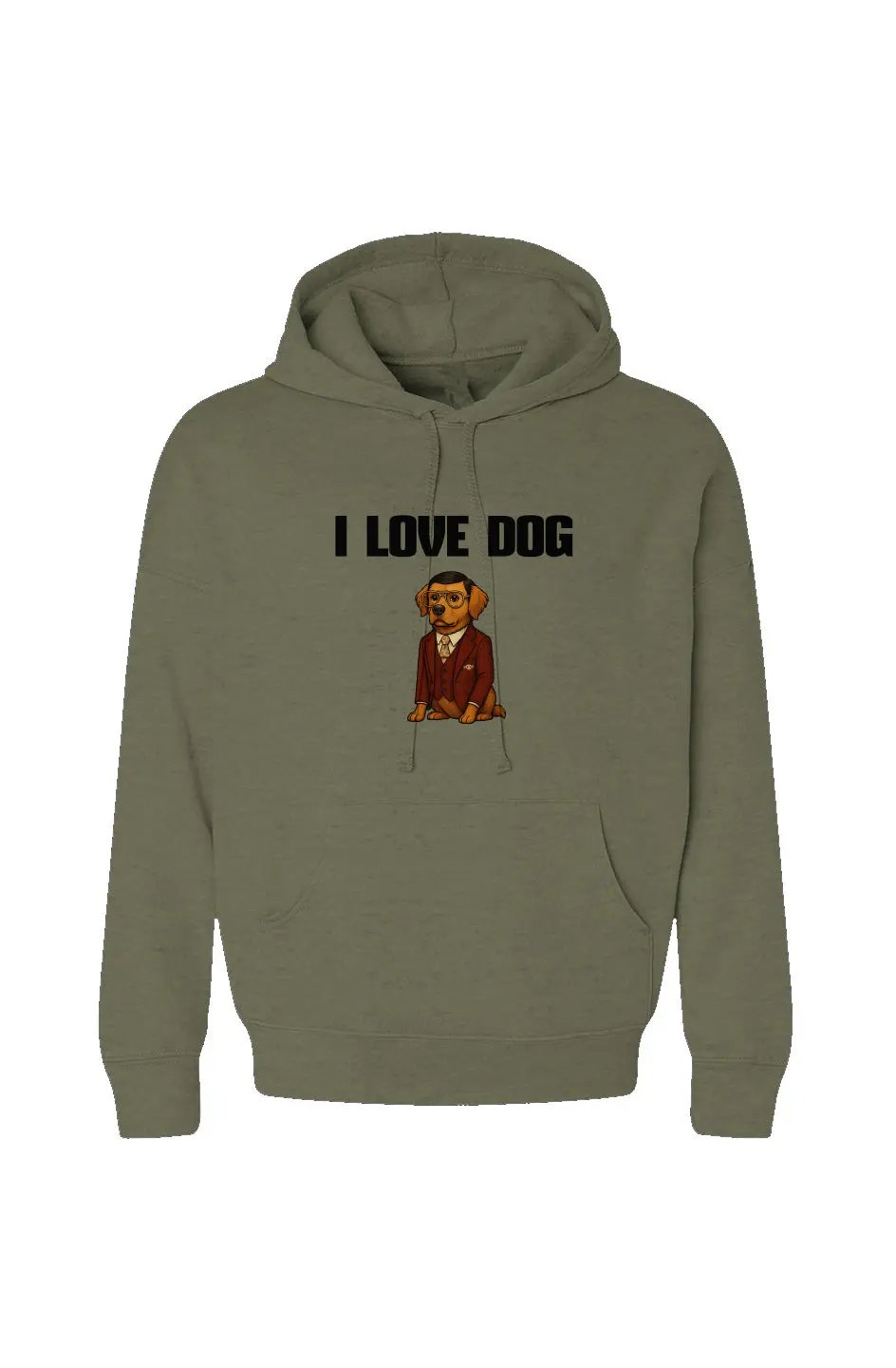 I Love Dog - Hoodie