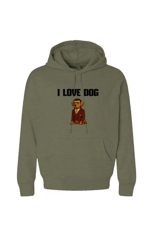 I Love Dog - Hoodie