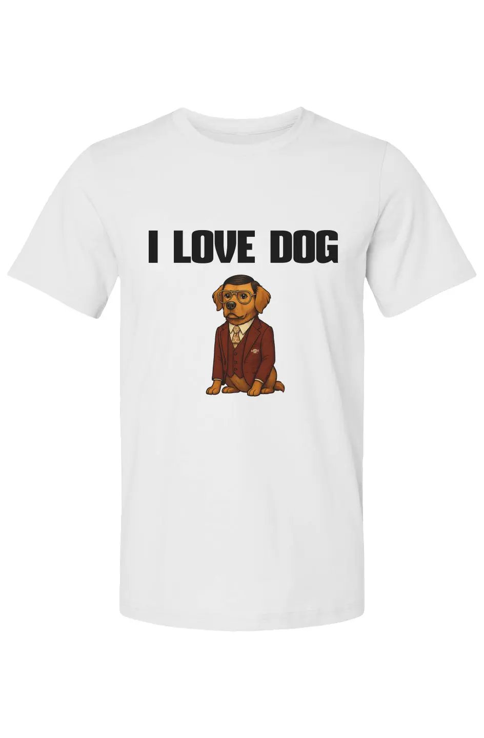 I Love Dog - Cotton T
